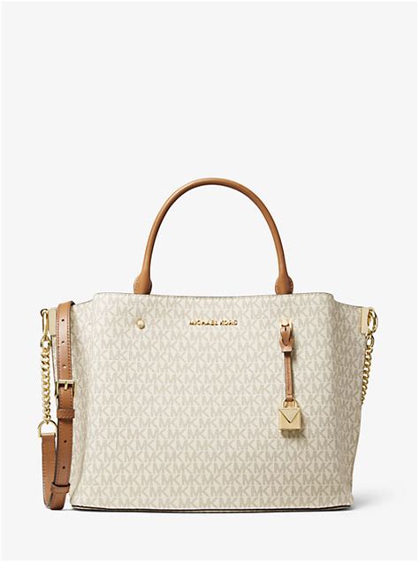 Arielle Large Logo Satchel .